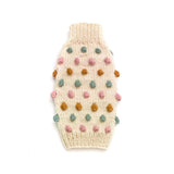 Love Thy Beast Pom Pom Knit Sweater - Ivory
