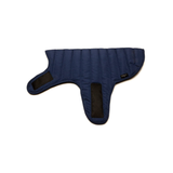 Knotty Pets Reversible Puffy Dog Jacket - Navy and Powder Blue