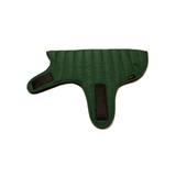 Knotty Pets Reversible Puffy Dog Jacket, Emerald and Mint