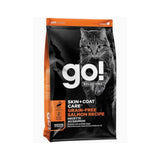Go! Skin + Coat Cat Dry Food - Grain Free Salmon for All Life Stages Cat