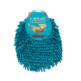Messy Mutt Microfiber Grooming Mitt- Blue