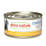 Almo Nature Chicken & Sweet Potatoes in Gravy Cat Wet Food Complete - 24x 70g (Box)