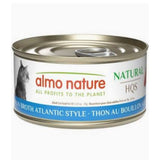 Almo Nature Tuna in Broth Cat Wet Food Natural - 24x 70g (Box)
