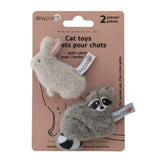 Dexypaws- Cat Toys With Catnip, Backyard Buddies Duo