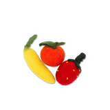 Dharma Dog Karma Cat Wool Felt Farmer's Vegetable Cat Toys