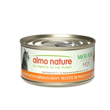 Almo Nature Chicken & Pumpkin in Gravy Cat Wet Food Mousse -70g