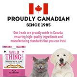 Pet Treatery Wild Thing - Premium Dehydrated Wild Salmon Treat For Dogs & Cats