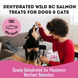 Pet Treatery Wild Thing - Premium Dehydrated Wild Salmon Treat For Dogs & Cats