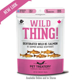 Pet Treatery Wild Thing - Premium Dehydrated Wild Salmon Treat For Dogs & Cats