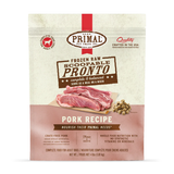 Primal- Pork Recipe - Pronto Frozen Raw - Dog Food - 4LBS