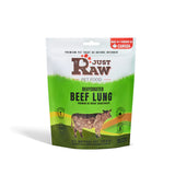 Just Raw Dehydrated Beef Lung Dog Treat-50g
