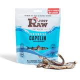 Just Raw Dehydrated Capelin Dog & Cat Treats - 3oz