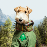 Scout's Honour Trees are for Pees Iron-on Patch For Dogs