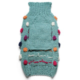 Love Thy Beast Pom Pom Knit Sweater - Mint