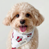 The Paws Love Mom Dog Bandana