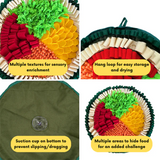Pawzndogs Hot Sushi Roll Snuffle Mat