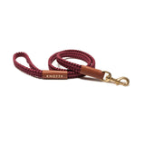 Knotty Pets Braided Knotty Leash - Wine