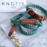 Knotty Pets Braided Knotty Leash - Mint
